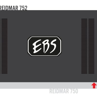 EBS Reidmar 752 RD752 750 watt 2 ohm Light Weight Bass Amplifier Head image 4