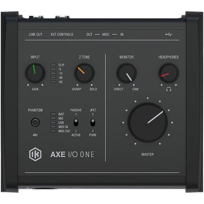 IK Multimedia AXE I/O ONE 1-Channel USB-C Audio Interface image 1