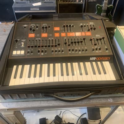 Korg ARP Odyssey Rev3 37-Slim Key Duophonic Analog Synthesizer 2015 - Present - Black/Orange