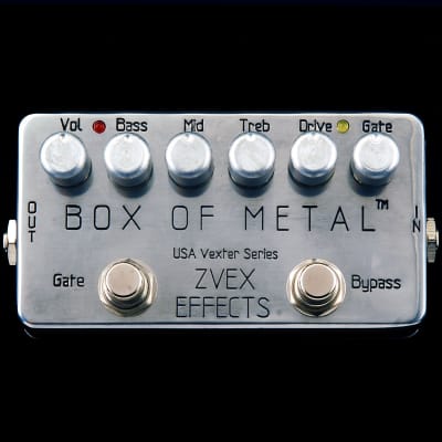 ZVex Box of Metal USA Vexter Series - High Gain Distortion Pedal - NEW image 1