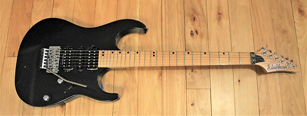 Washburn USA Custom Shop MG94 1992 Black | Reverb