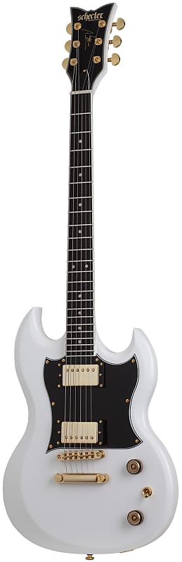 Schecter ZV-H6LLYW66D Gloss White image 1