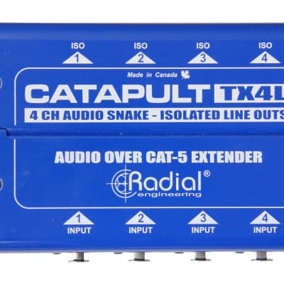 Radial Engineering TX4L 4-Channel Cat 5 Audio Snake image 1