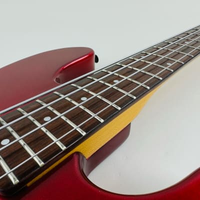 Schecter Genesis Bass, "Man, the Nut Was Just Gone," 1985 - Metallic Candy Red image 12