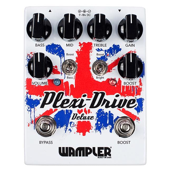Wampler Plexi-Drive Deluxe British Overdrive Pedal image 1