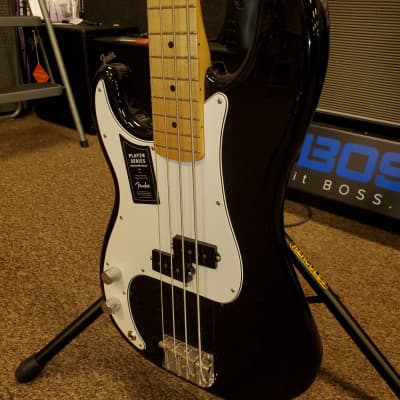 Fender Player Precision Bass Left Handed  Black image 3