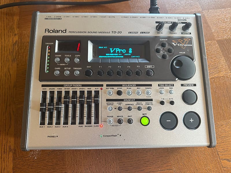 Roland TD-20 V-Drum Percussion Sound Module | Reverb