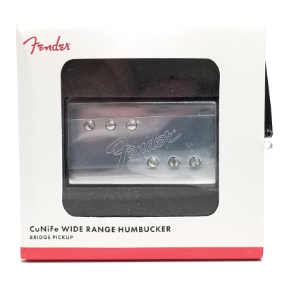 Fender CuNiFe wide range humbucker set | Reverb