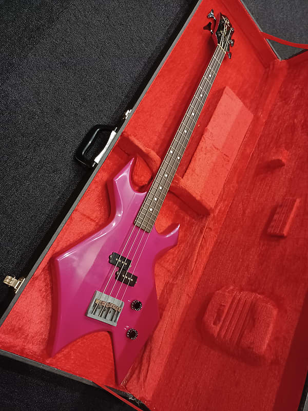 B.C. Rich Warlock NJ Neck-Thru Series Electric Guitar Purple