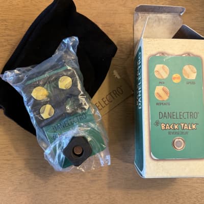 Reverb.com listing, price, conditions, and images for danelectro-back-talk-reverse-delay-reissue