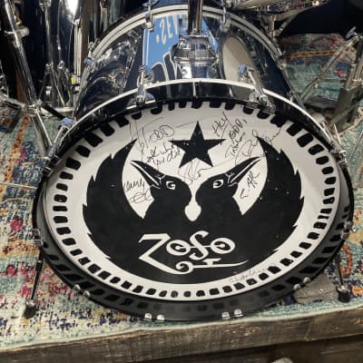 Steve Gorman's Black Crowes/Jimmy Page Tour, Ludwig Classic Series 4-Piece Drum Set, Signed!! image 9
