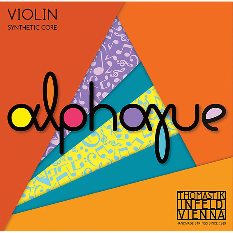 Thomastik-Infeld AL100 1/2 Alphayue 1/2 Violin String Set - Medium image 1