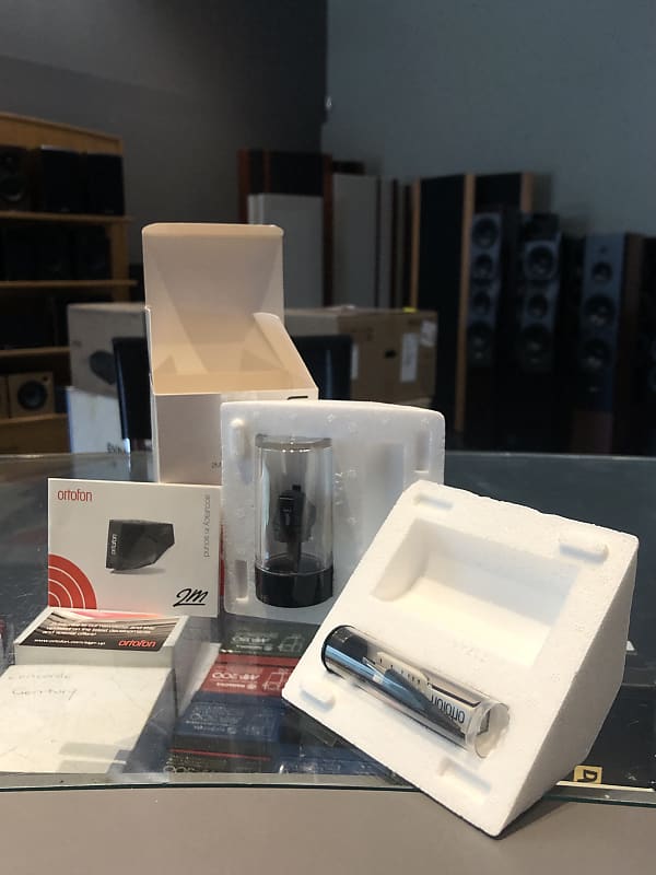 Ortofon 2MR Black LVB 250 MM Cartridge Low-Profile Body Design for Rega TT  			