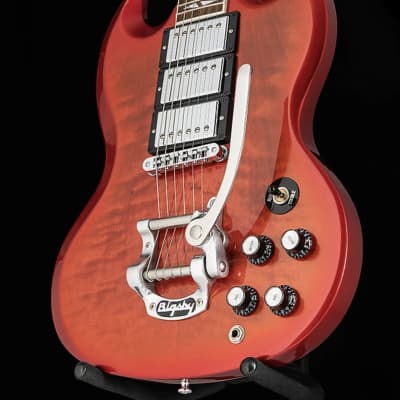 Gibson SG Deluxe 2013 w OHSC 2013 - Red fade for sale