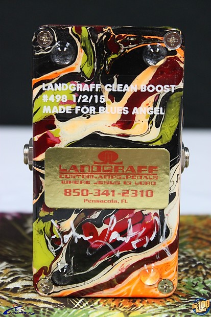John Landgraff Clean Boost Pedal #498, NEW, Hand wired, pt