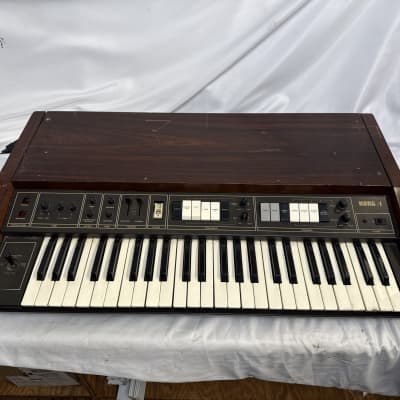 Korg Lambda ES-50 48-Key Polyphonic Synthesizer 1979 - 1982 - Black / Wood