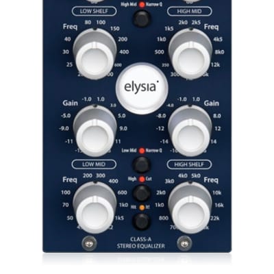 Elysia Xfilter 500 Series Stereo EQ Equalizer | Pro Audio LA image 3