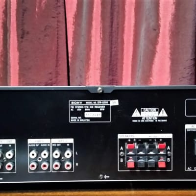 1992 Sony STR-D390 AM/FM Stereo Receiver With PHONO image 3