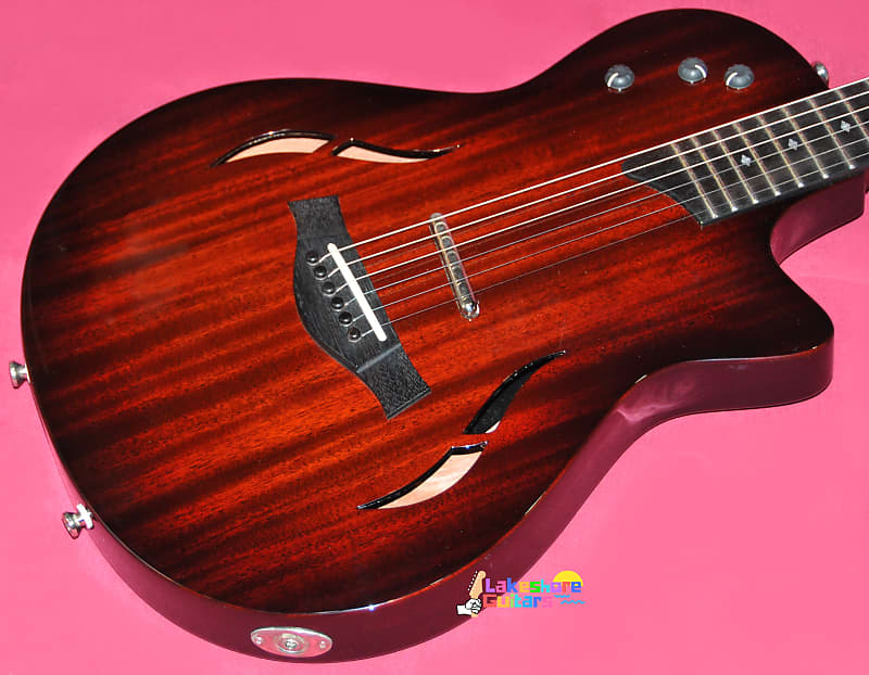 Taylor T5Z Classic DLX with Tropical Mahogany Top 2017 - Shaded Edgeburst image 1