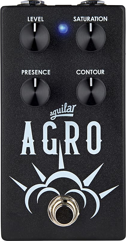 Aguilar AGRO V2 Bass Overdrive Effects Pedal image 1