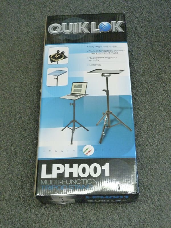 Quik-Lok LPH-100 Multi-Fuction Tripod Stand Black image 1