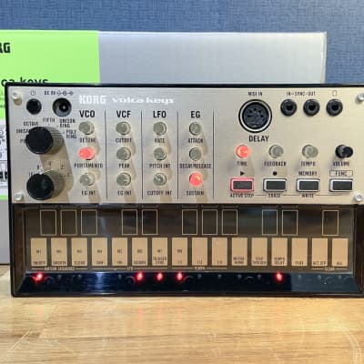 [Excellent] Korg Volca Keys Analog Loop Synthesizer - Gold/Black