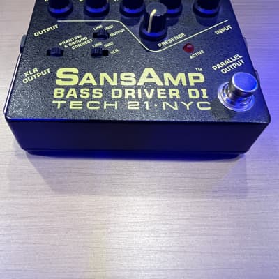 ギター TECH 21 NYC SansAmp Bass Driver DI Tech 21 NYC Sansamp Programmable Bass Driver DI Pedal