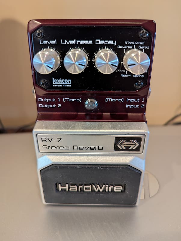 DigiTech Hardwire RV-7 Stereo Reverb