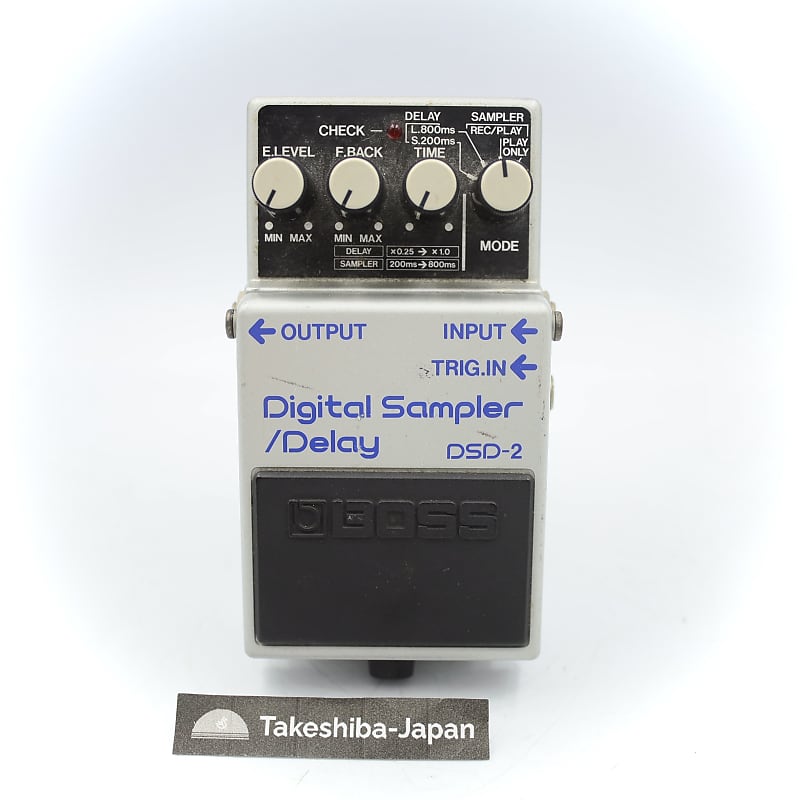 BOSS DSD-2 DIGITAL SAMPLER ディレイ Boss DSD-2 Digital Delay / Sampler - Pedal on ModularGrid