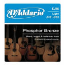 D'Addario EJ16 Phosphor Bronze Acoustic Strings Light