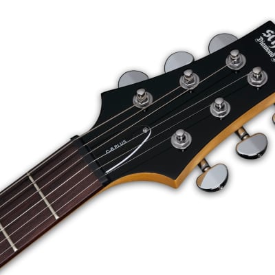 Schecter C-6 Plus Vintage Sunburst #444 image 8