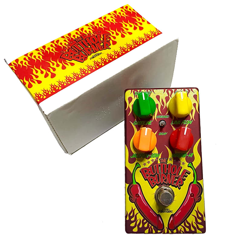 Steel Panther Butthole Burner Overdrive Guitar Pedal