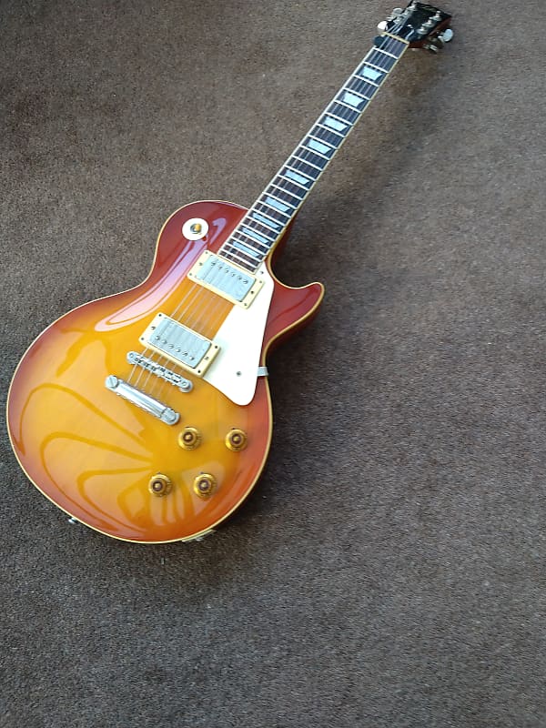 c.1986 Tokai Love Rock Les Paul. Nitro finish. Bareknuckle Reverb UK