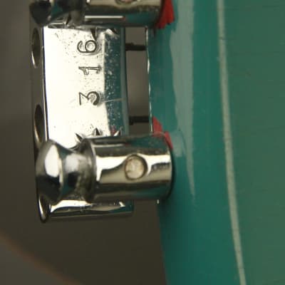 RARE 1960's Ampeg AEB-1 Scroll Bass original BLUE + BLACK!!! image 12