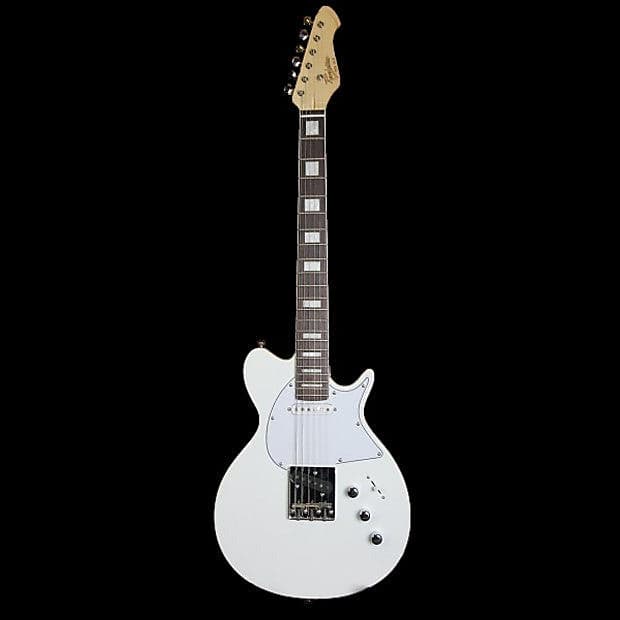 Revelation TTX-DLX Undercover White Electric Guitar image 1