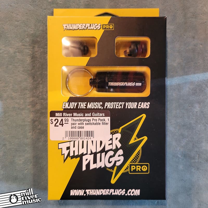 Thunderplugs Pro Filtered Earplugs -26dB/-16dB image 1