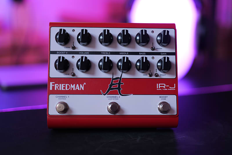 Friedman IR-J Jake E. Lee Signature Dual Tube Preamp image 1