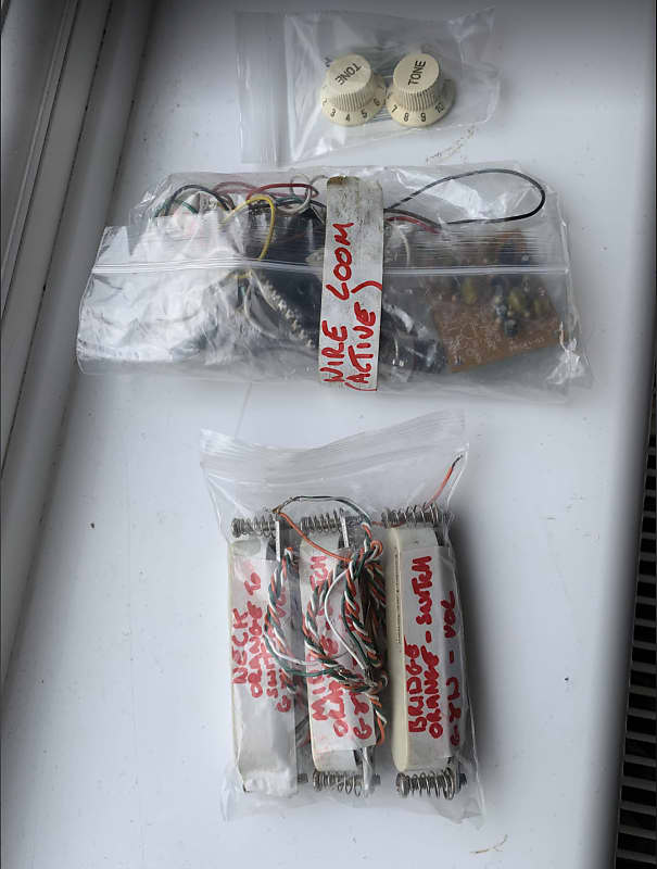 Fender gold fender lace sensor pickups White | Reverb