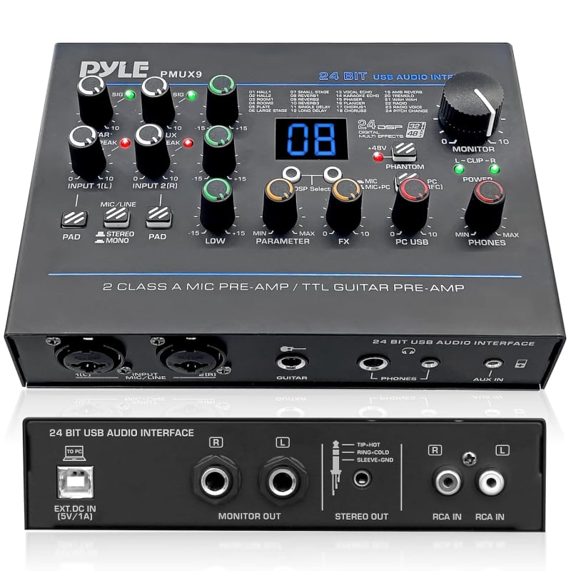 TC Helicon GoXLR MINI Online Broadcast Mixer with USB/Audio Interface and  Midas Preamp, Officially Supported on Windows