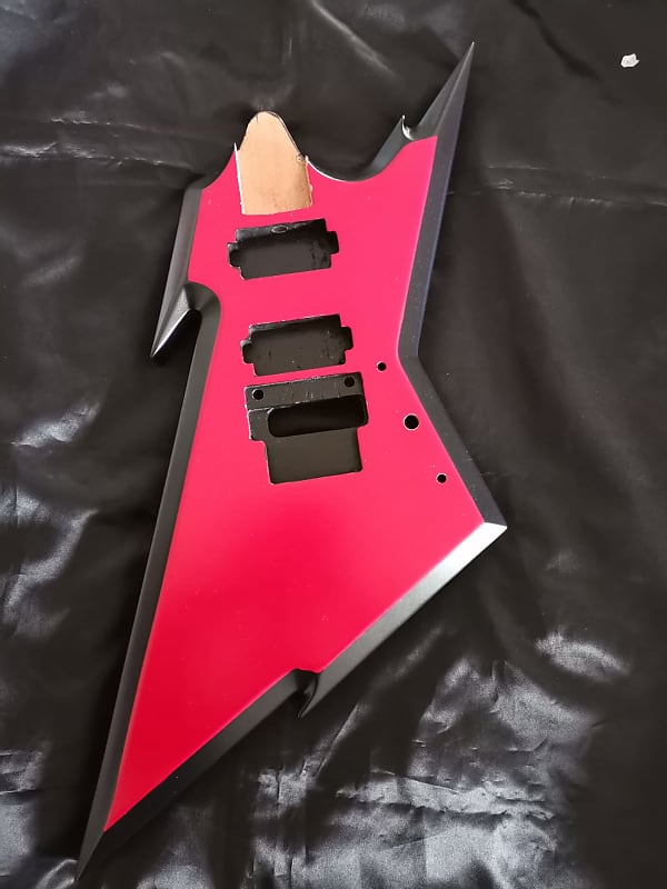 Hell Patrol body & neck parts 2022 Ferrari Red Reverb