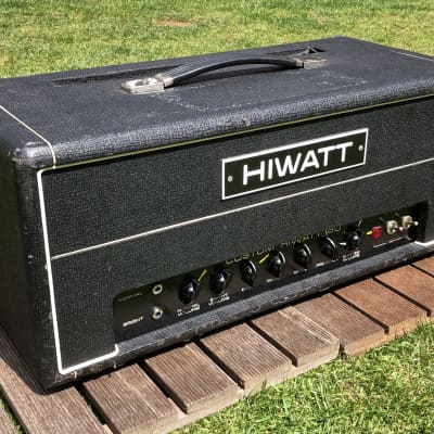 Scorpions & Europe Owned Used 1978 HIWATT Custom 50 DR504 - Main Studio Recording and Live Amp ! image 5
