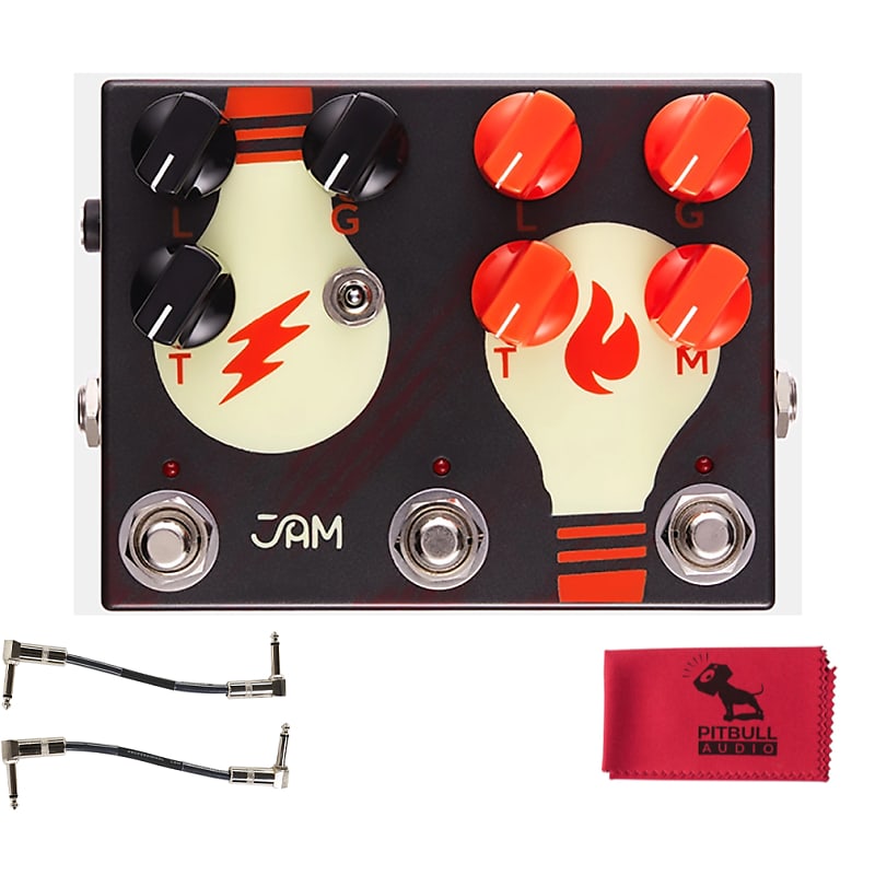 JAM Pedals Double Dreamer Dual Overdrive Guitar Pedal w/ Reverb