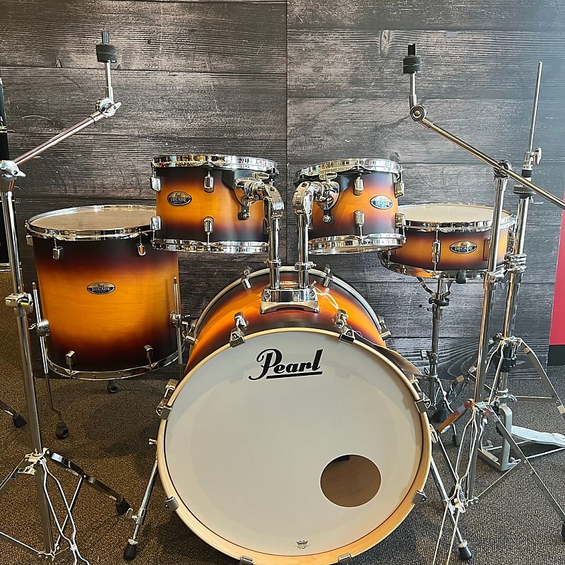 Pearl DMP925SP/C Decade Maple 5-Piece Drum Set - Kobalt Blue Fade