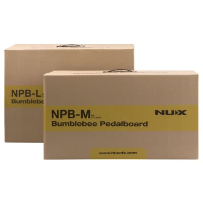 NuX NPB-M Bumblebee Medium Effects Pedalboard w/ Soft Case image 3