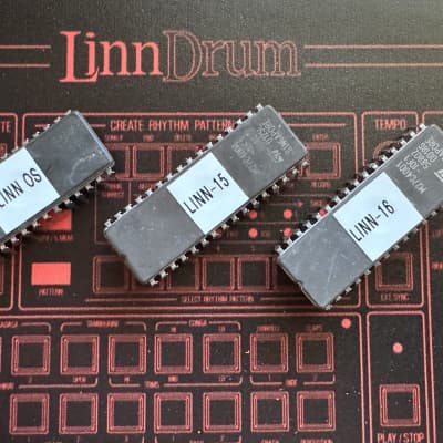 Alesis HR-16 Linn Drum Sample Eproms LM-1, LM9000
