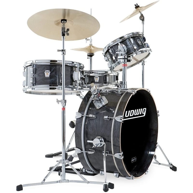 Ludwig Classic Birch Gig-Lite Outfit 5x10 / 6x13 / 8x20" Drum Set image 1
