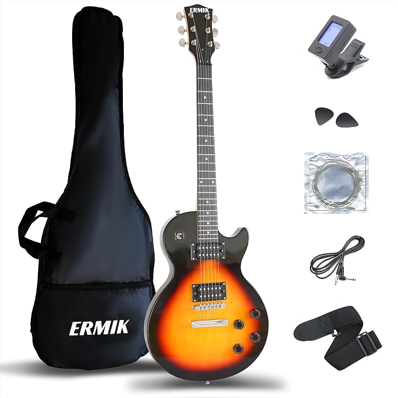 Lp Electric Guitar Kit & Accessories Solid Body 39 Inch Full