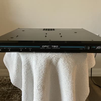 PEAVEY DPC750 DPC 750 DIGITAL POWER AMP, AMPLIFIER, 1U, FOR