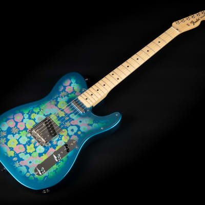 2016 Fender Limited Edition FSR Classic '69 Telecaster MIJ with Maple Fretboard - Blue Flower | Tex-Mex Pickups Japan image 4