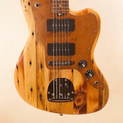 Strack Guitars Jazzmaster  Rustic Reclaimed Pine Douglas Fir handmade custom image 1